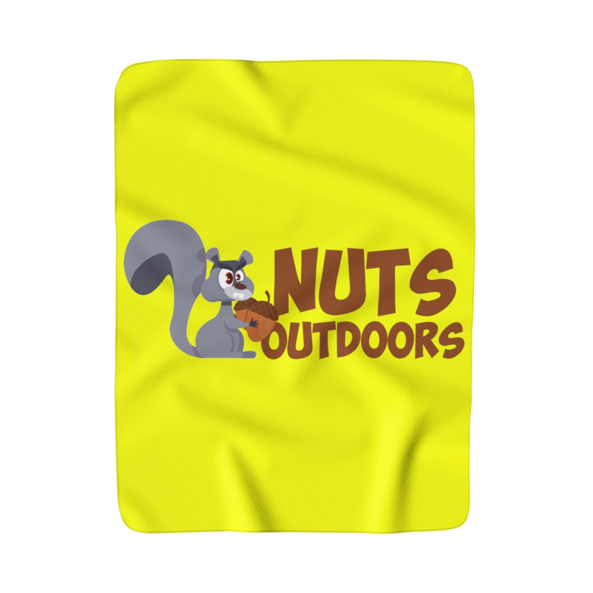 Nuts Outdoors - Classic Nuts Outdoors Sherpa Fleece Blanket - Nuts Outdoors