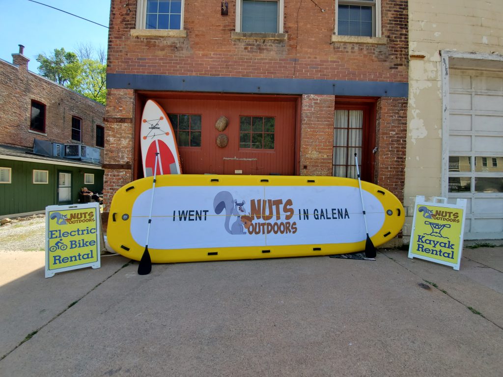 Paddleboard Rental Store Galena Regular & Party Size Paddle Board Rentals – Nuts Outdoors